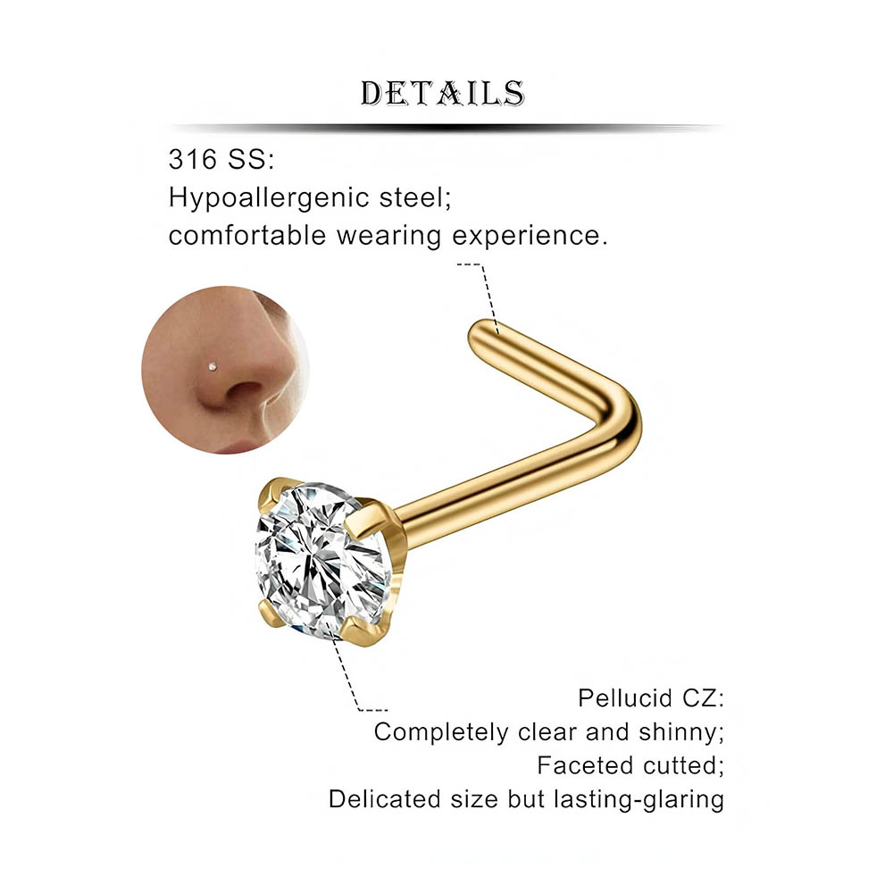 12-Piece Full Set 316L Hypoall – Body Jewelry Hypoallergenic Bewertung und Preis