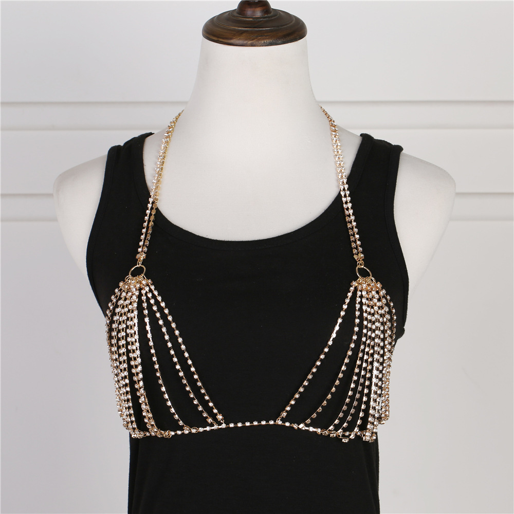 Summer Sexy Shiny Crystal Rhin – Body Jewelry Chest Bewertung und Preis