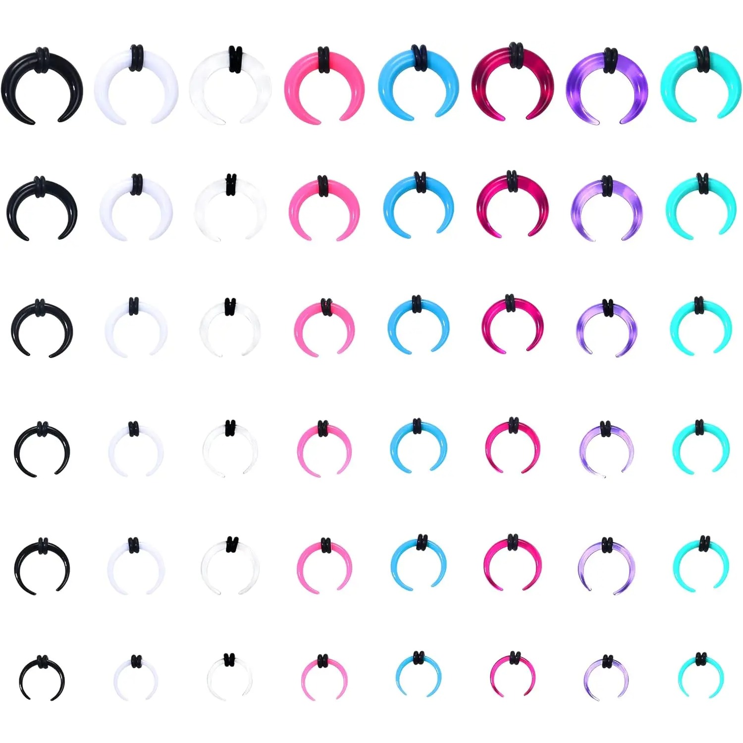 Florideco 4G-14G Acrylic Septu – Body Jewelry Gauges Bewertung und Preis