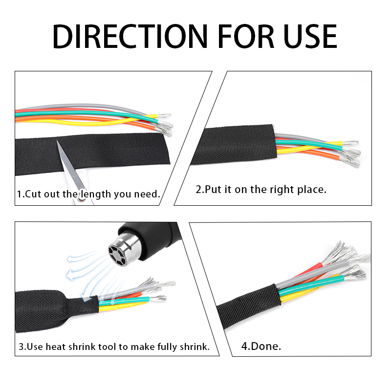 PET Braided Cable Sleeve Heat  – Body Jewelry 4 U Bewertung und Preis